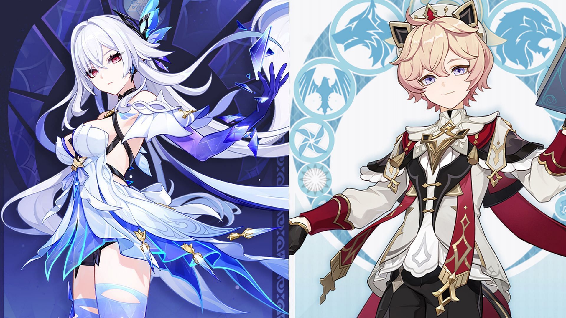 New upcoming characters Skirk and Dahlia (Image via HoYoverse)